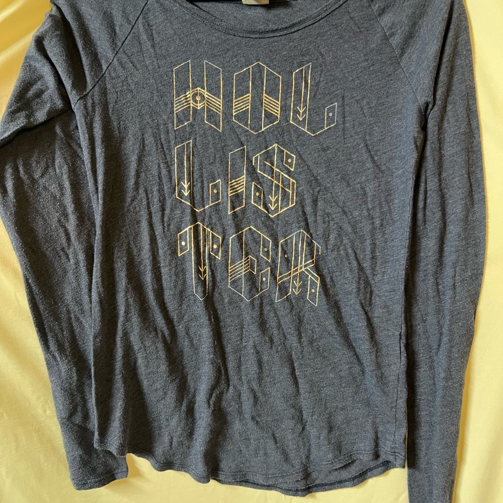 Hollister Navy Blue Crewneck Tee